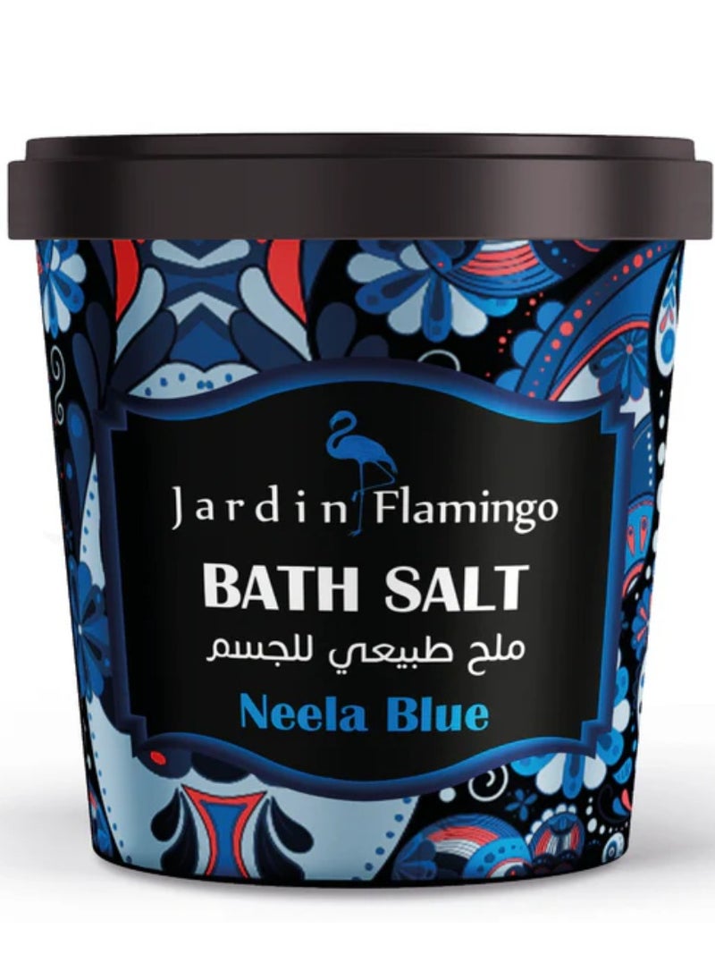 Jardin Flamingo Bath Salt Neela Blue 1 Kg 