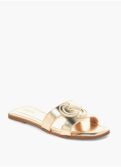 Celeste Women's Textured Slip-On Slide Sandals  - Image 2