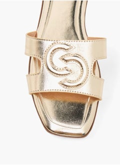 Celeste Women's Textured Slip-On Slide Sandals  - Image 4