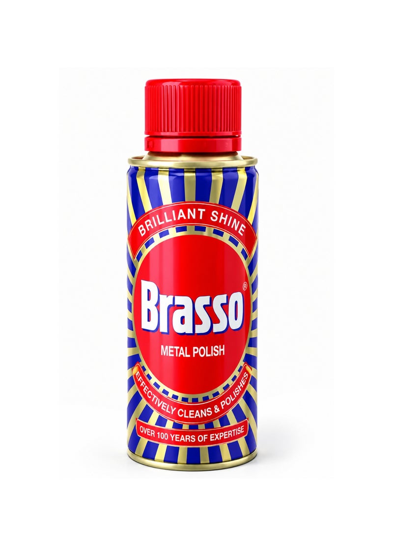 Brasso Multi-Purpose Metal Polish Brass Copper Stainless Steel Cleaner Liquid 200 Ml - Image 1