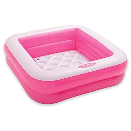 Intex Aadoo Square Kids Bath Tub, 3Ft (Pink) - Image 1
