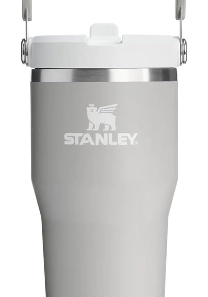 Stanley ستانلي آيس فلو جو 600مل/20أونصة زجاجة ماء بقشة قابلة للطي - أش 2.0 - Image 1