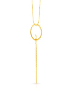 Malabar Gold and Diamonds 22k 916 Purity Gold Pendant for Women EMPN132NY  - Image 3