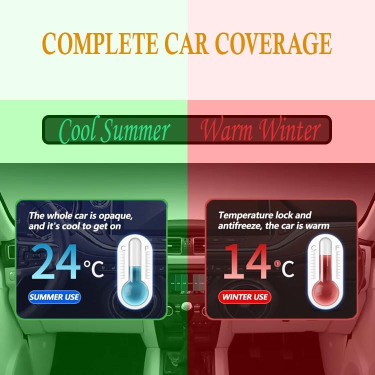 AUTOUNIKO 100% Waterproof Car Body Cover for Renault Kiger with Mirror and Antenna Pocket and Soft Cotton Lining (Full Bottom Elastic Triple Stitched) (Grey with Red Piping) - Image 5