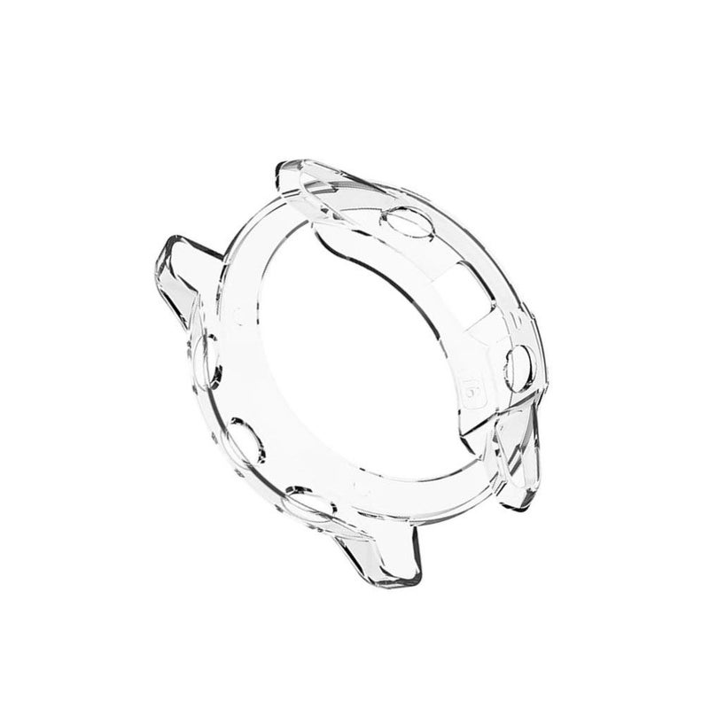 Transparent White TPU Watch Protective Case Lightweight Cover Easy Install - Image 4