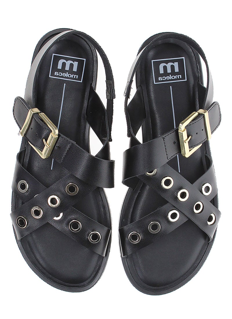 Moleca Women’s Flat Sandals with Back Strap – Secure Fit and Lightweight Daily Wear - Image 5