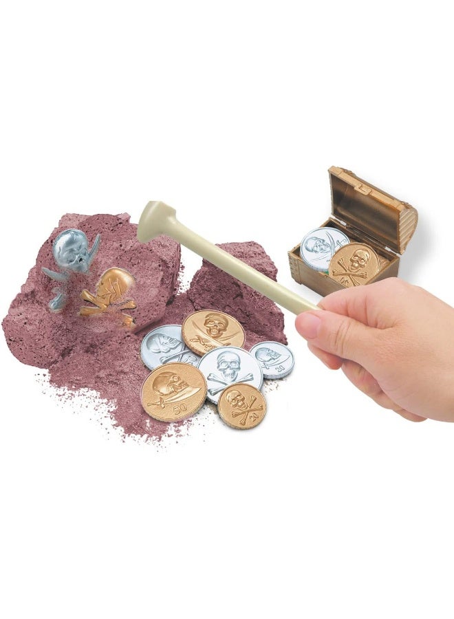 4m لعبة 4M جزيرة الكنز للحفر واللعب – مجموعة الحفر مع الأدوات، الكنوز المخفية، ولعبة المغامرة – نشاط STEM تفاعلي ممتع للأطفال يجمع بين الحفر واللعب | 00-03449 - Image 4