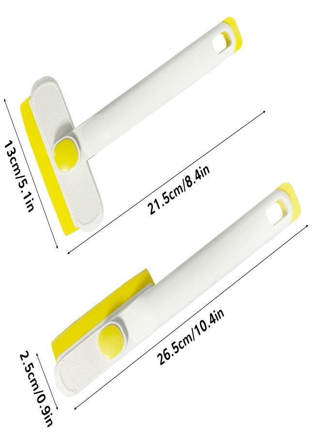 IVICOO White Grout Brush, Crevice Cleaning Brush with 360° Swivel Head 3-in-1 Tool(1 Pack) - Image 2
