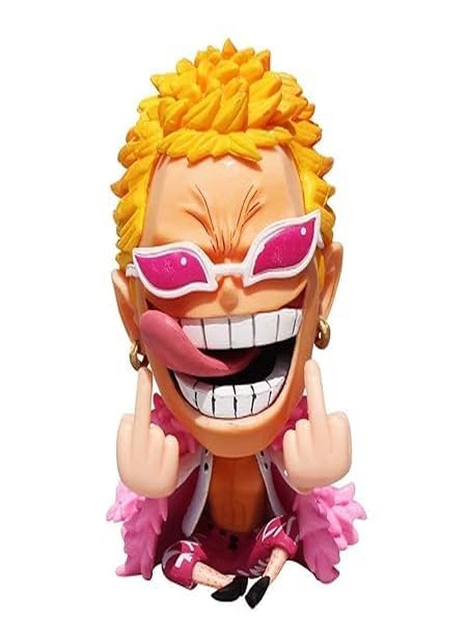 Abelestore One Piece Donquixote Doflamingo Action Figure 10 Cms PVC Anime Figurine Weeb Manga Model Toy Collectible - Image 1