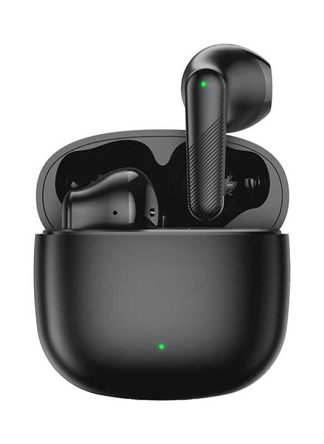 An TN31 Wireless Bluetooth Headphones, Wireless Semi-in-Ear Type, Sports Headphones with Ultra-Long Battery Life, USB-C Charging Case, Compatible with Android and iPhone - Black  - Image 1