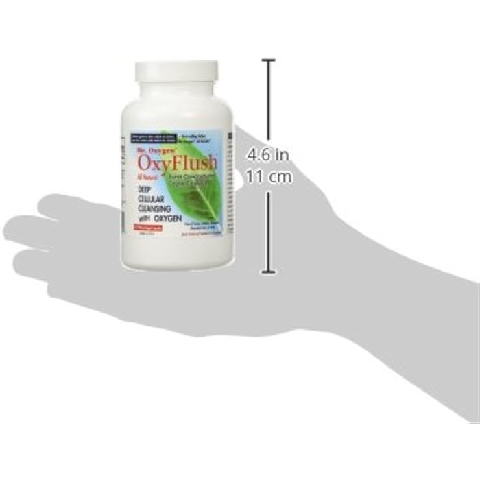 Mr. Oxygen OxyFlush Concentrated Colon Cleanser NEW 120 Caps - Image 4