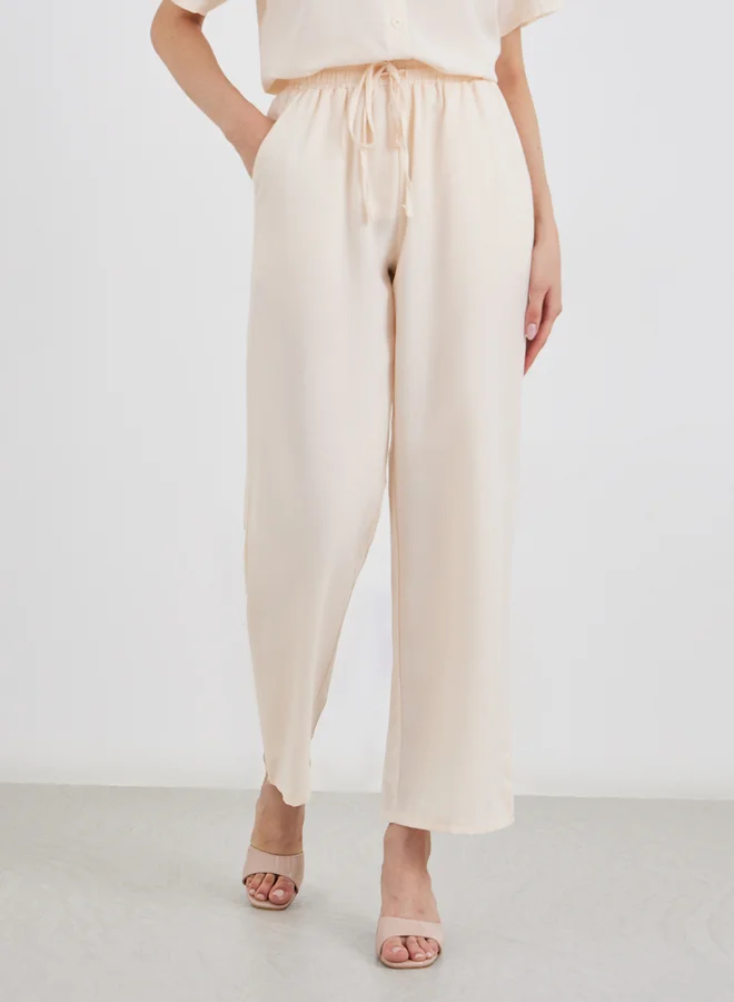 Take Two Take Two Floral Embroidered Shirt and Pants Co-Ords