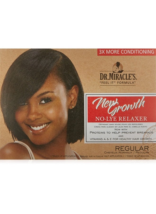 Dr. Miracle's - New Growth Thermaceutical Intensive Nolye Relaxer Regular Kit 2X More Conditioning - Image 1