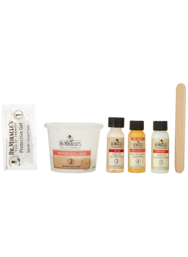 Dr. Miracle's - New Growth Thermaceutical Intensive Nolye Relaxer Regular Kit 2X More Conditioning - Image 1
