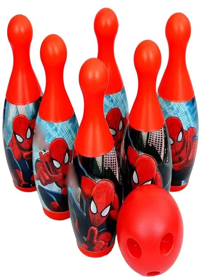 AHBHT 6 Pin 1 Ball Bowling Game Set Plastic Indoor and Outdoor Bowling Set for Kids (Multicolor) - Image 1