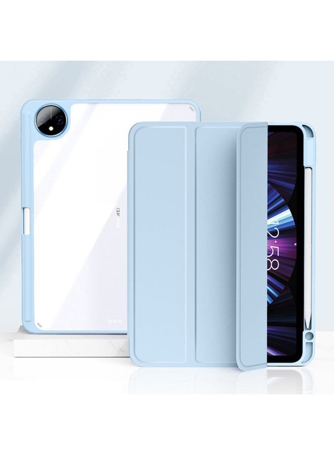 For Huawei Matepdap SE 11 Transparent Trifold Protective Cover 11.5S 2024 Acrylic With Pen Slot