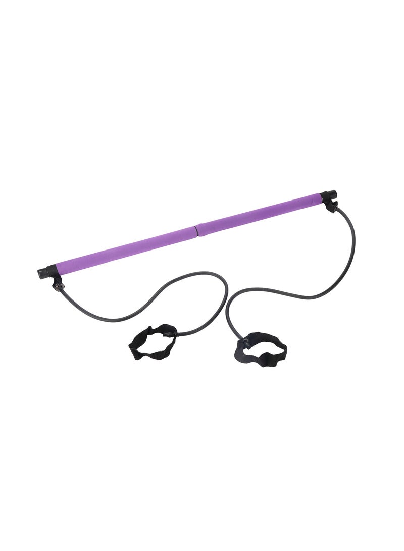 H PRO HM Sports Pilates Bar Kit with Latex Resistance Bands |Full Body Workout Set - Image 3