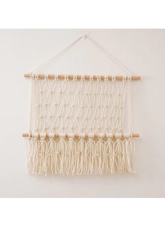 Rustic Tassel Wall Hanging Organizer Tapestry Handmade Kids Plush Toy Storage Holder Macrame Wall Organizer for Nursery Bathroom - pzsku/Z48D505D71BB1A4909874Z/45/_/1732687420/c64bbf10-ae39-41d7-88c3-3663f7ccf220