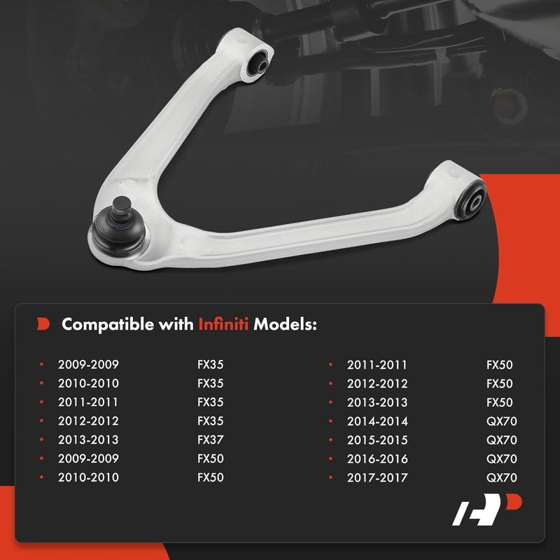 A-Premium Front Right Upper Control Arm and Ball Joint - Image 2