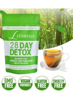 Wins Town 28-Day Organic Weight Loss Tea Detox Tummy Tea Bags Promotes Fat Digestion and Absorption, Aids Bowel Movement, Supports Stomach Health, Helps Digestion, Reduces Accumulation of Abdominal Fat  - Image 2