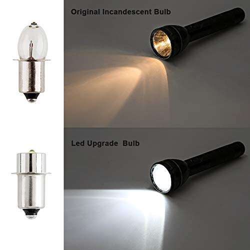TRLIFE Maglite LED Bulbs DC 3V, Flashlight Replacement Bulbs for Only 2 Cells C&D Maglight Flashlights, 3W LED Flashlight Bulb Replacement Part Maglight Bulb(1 Pack) - Image 4