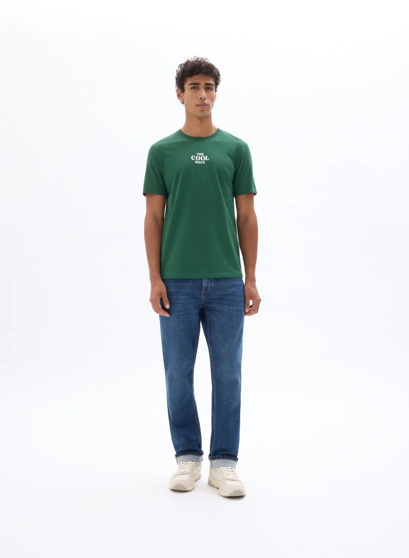 Celio Mexcool Green Short Sleeves Tshirt