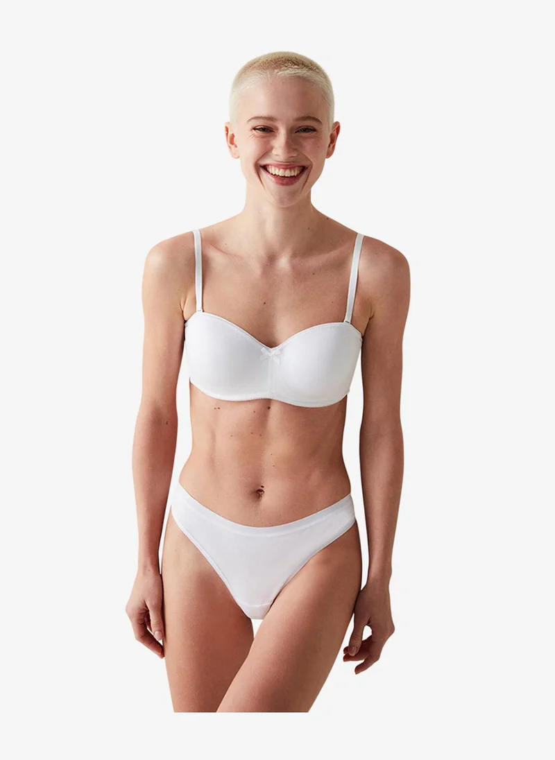 Penti Women Lotus White Strapless Wired Bra