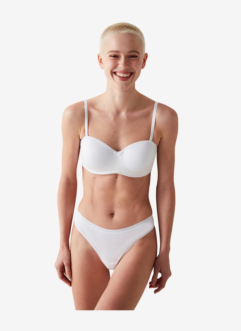 Penti Women Lotus White Strapless Wired Bra - Image 1