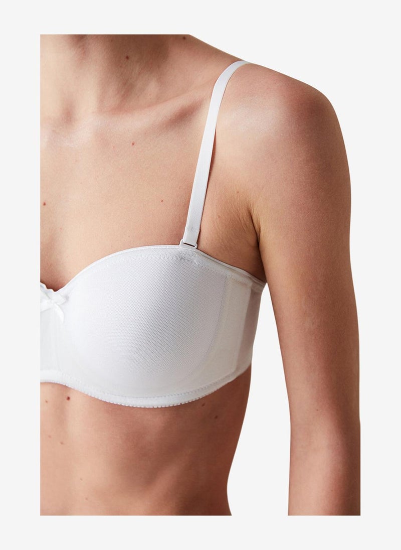 Penti Women Lotus White Strapless Wired Bra - Image 5