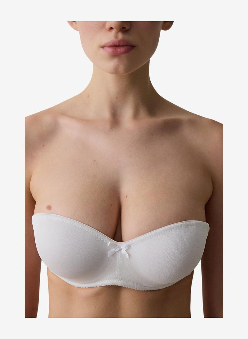 Penti Women Lotus White Strapless Wired Bra - Image 3