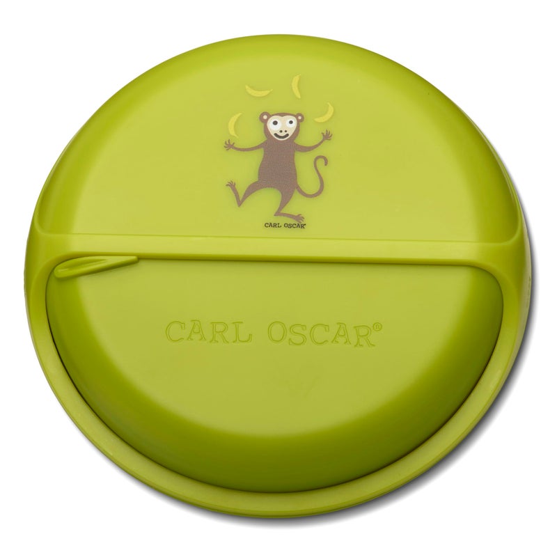 Carl Oscar BentoDISC 109701 Lunch Box Monkey Green