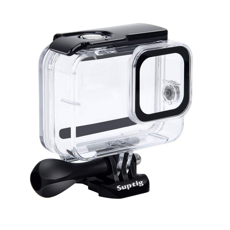 Suptig Waterproof Case Protective Underwater Dive Housing Compatible for GoPro Hero 8 Black Waterproof 196ft (60 Meters) - Image 1