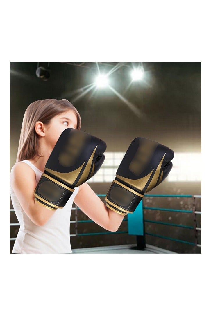 DUNISO قفازات ملاكمة للبالغين، قفازات تدريب ملاكمة، قفازات تدريب جلدية مقاومة للصدمات مع حماية للمعصم، للملاكمة، كيك بوكسينغ، فنون القتال المختلطة، موياي تاي، MMA، تدريب على الأكياس الثقيلة، 12 أونصة - Image 4