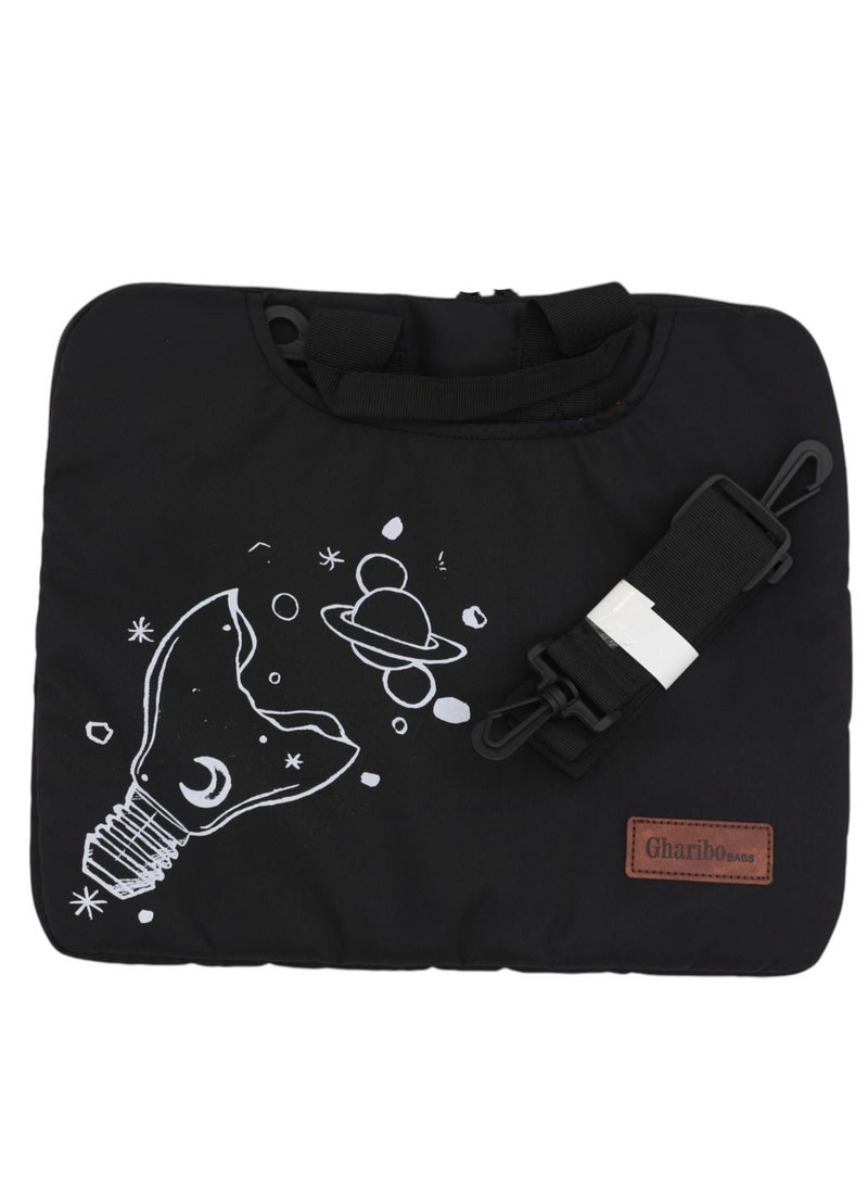 Gharibo Bags - Slim Laptop bag model 3  14 Inch Broken lamp - Image 1