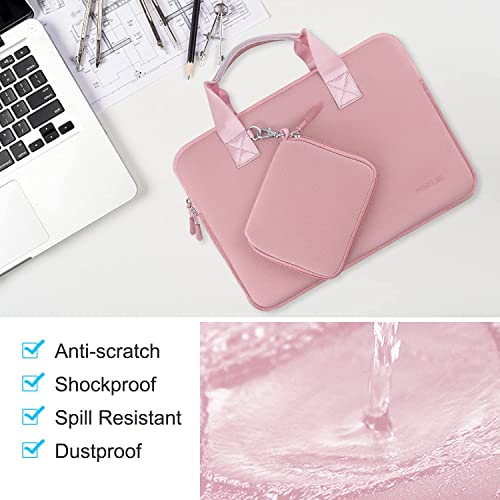 HSEOK 11.6 12.9 13 inch Elastic Laptop Sleeve with Small Pouch Compatible with 13 inch MacBook Air M4/M3/M2/M1, Mac Pro M2/M1, iPad 13 12.9, XPS 13 and Most 11.6 12.9 13 inch Notebooks Tablets,P02K01 - Image 4