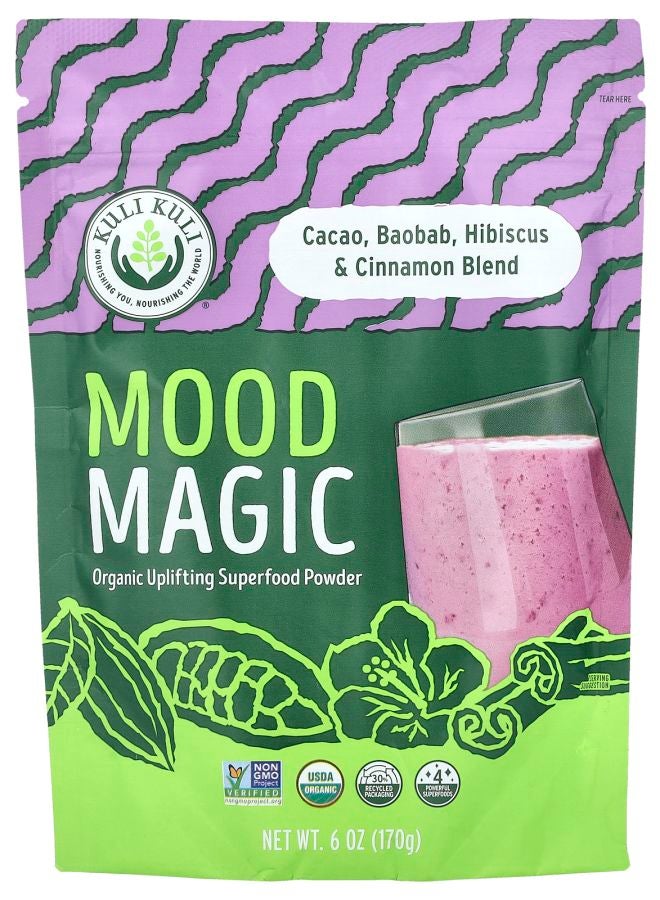 Kuli Kuli Mood Magic Organic Uplifting Superfood Powder 6 oz (170 g)