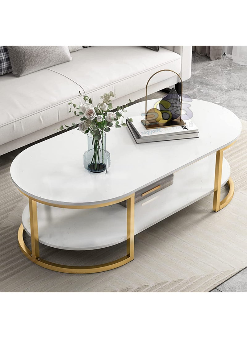 Device Bas with BROWN ART SHOPPEE BROWN ART SHOPPEE Coffee TableCenter Table Living Room Sofa Side Table Design Coffee Table Round Coffee TableModern Coffee Table Living Room Side Table for Living Room Double Gold White 