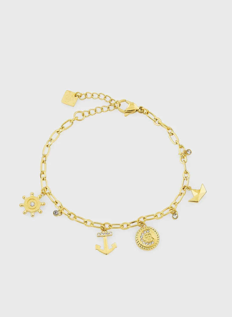 CERRUTI 1881 Chain Detail Bracelet