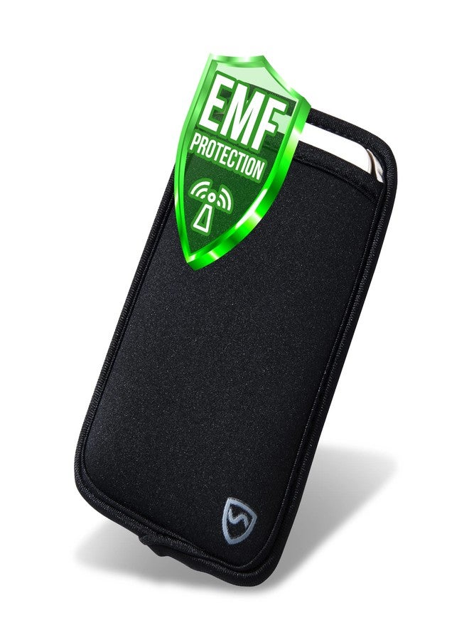 SYB Shield Your Body Anti Radiation Cell Phone Pouch, Cell Phone Sleeves for Blocking EMF, Radiation Blocker for Cell Phone, Black, XL, for Phones Up to 3.25-inches Wide (7 x 4.25 Inches Pouch Size) - Image 1