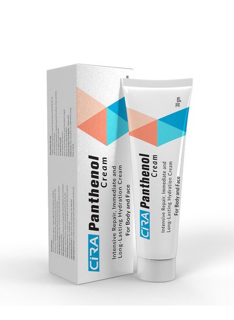 كريم شيرا بانثينول للترطيب العميق والإصلاح المكثف للبشرة – للوجه والجسم – 30 جم
