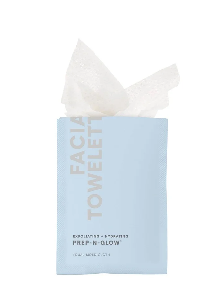 Nuface Prep-N-Glow 20 Dual-Sided Individual Cloths