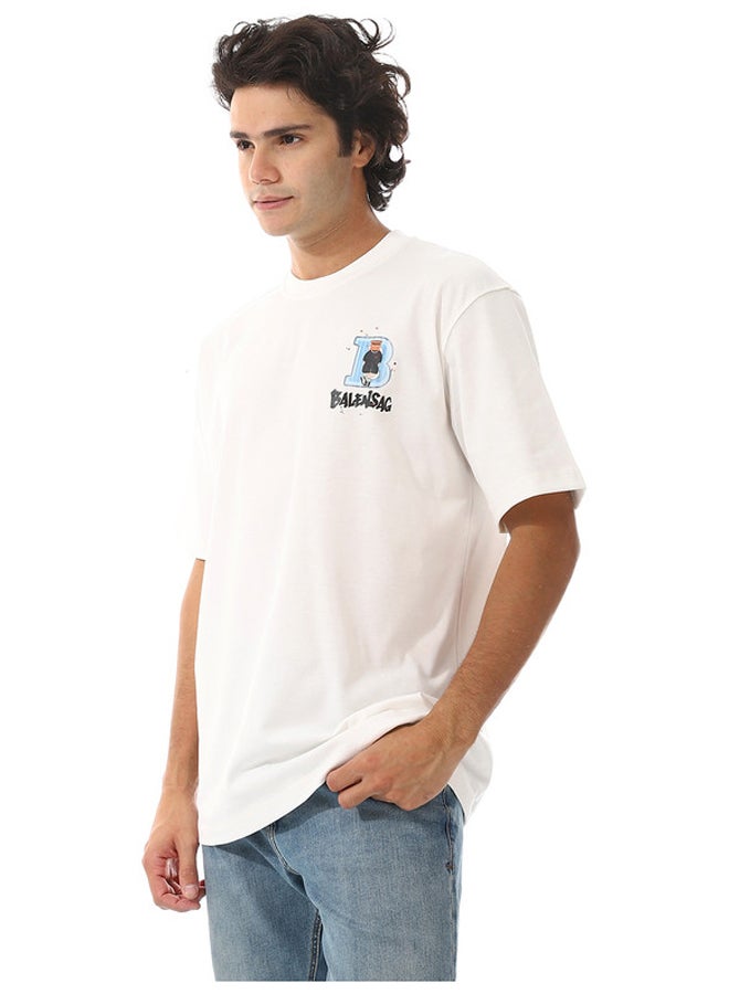 Comfy White Summer T-Shirt