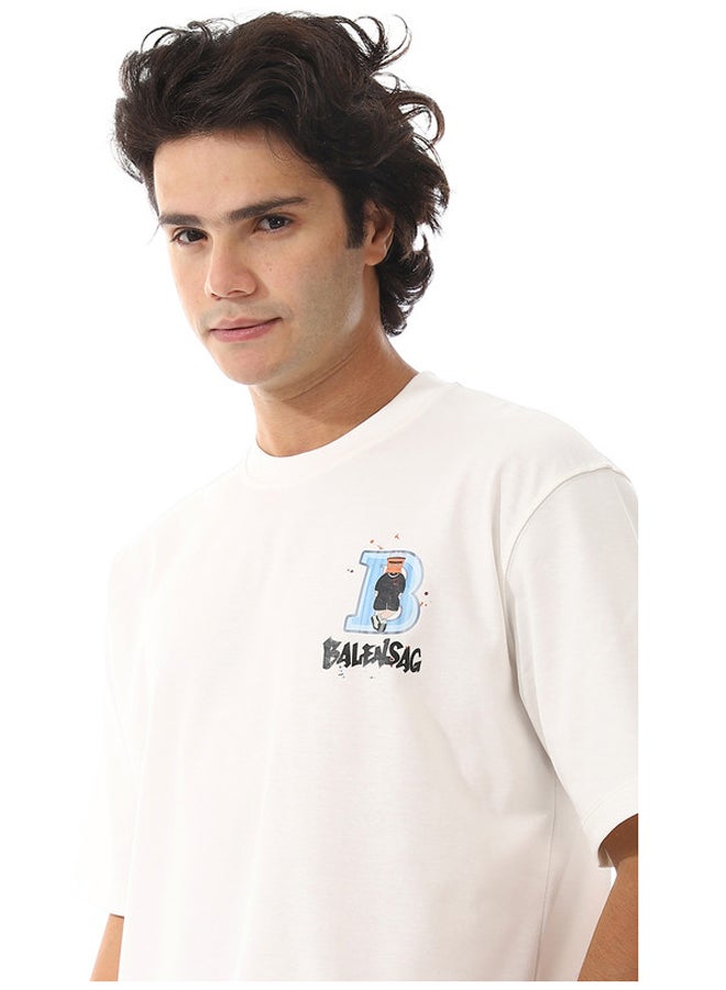 Comfy White Summer T-Shirt