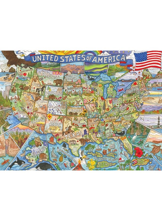 Buffalo Games - Carrie Wagner - Colorful Country - 1000 Piece Jigsaw Puzzle for Adults -Challenging Puzzle Perfect for Game Nights - Finished Size is 26.75 x 19.75 - Image 2