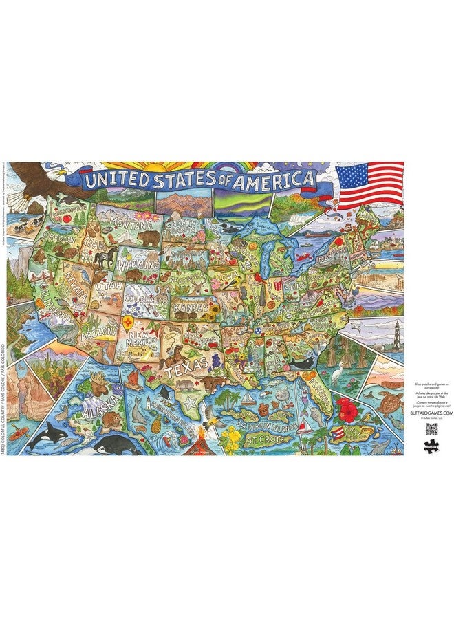 Buffalo Games - Carrie Wagner - Colorful Country - 1000 Piece Jigsaw Puzzle for Adults -Challenging Puzzle Perfect for Game Nights - Finished Size is 26.75 x 19.75 - Image 5