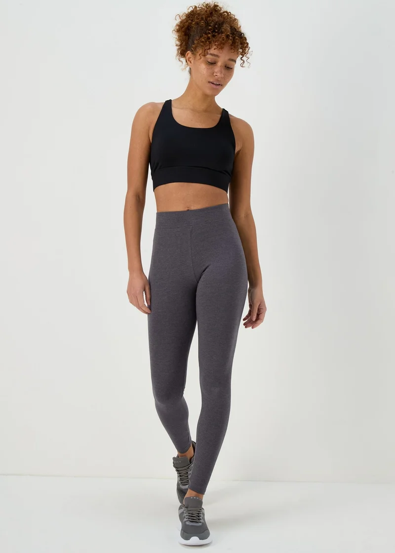 Matalan Cotton Legging in Charcoal