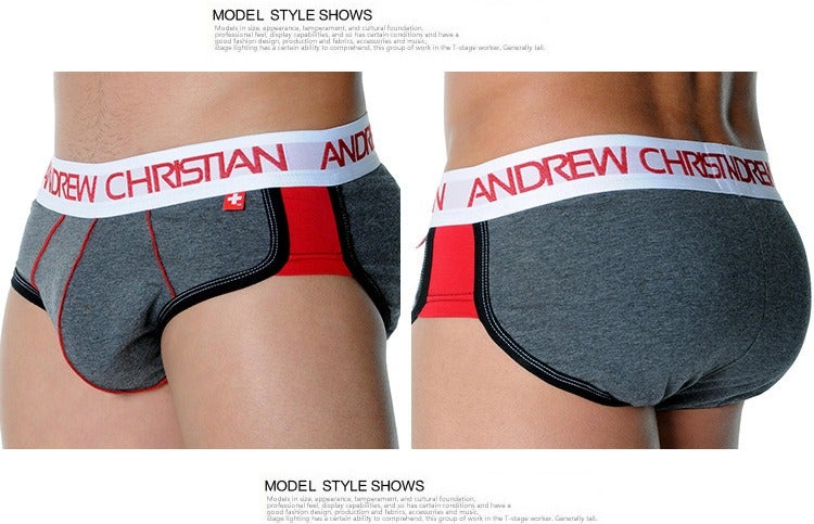 AC Men's Butt-Lifting Briefs - Push-Up, Breathable, Shapewear Underwear - Image 1