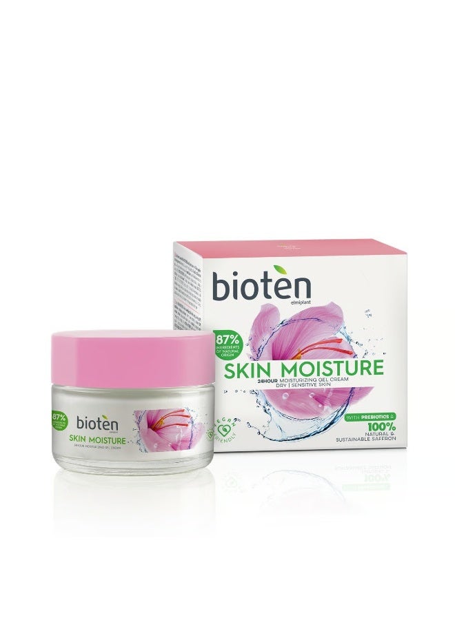 bioten Skin Moisture Face Gel-Cream for Dry/Sensitive Skin 50ml - Image 1