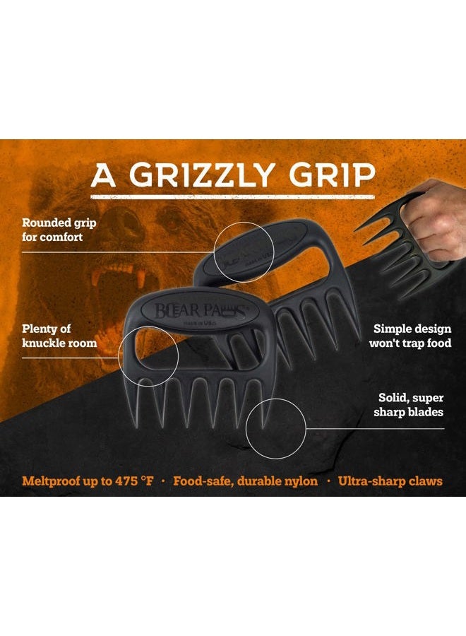 Bear Paws The Original Shredder Claws - Easily Lift, Handle, Shred, and Cut Meats - Essential for BBQ Pros - Ultra-Sharp - Image 3