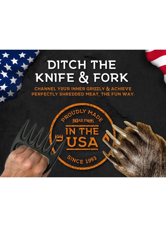 Bear Paws The Original Shredder Claws - Easily Lift, Handle, Shred, and Cut Meats - Essential for BBQ Pros - Ultra-Sharp - Image 4
